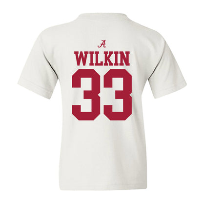 Alabama - NCAA Men's Basketball : Jonas Wilkin - Youth T-Shirt-1