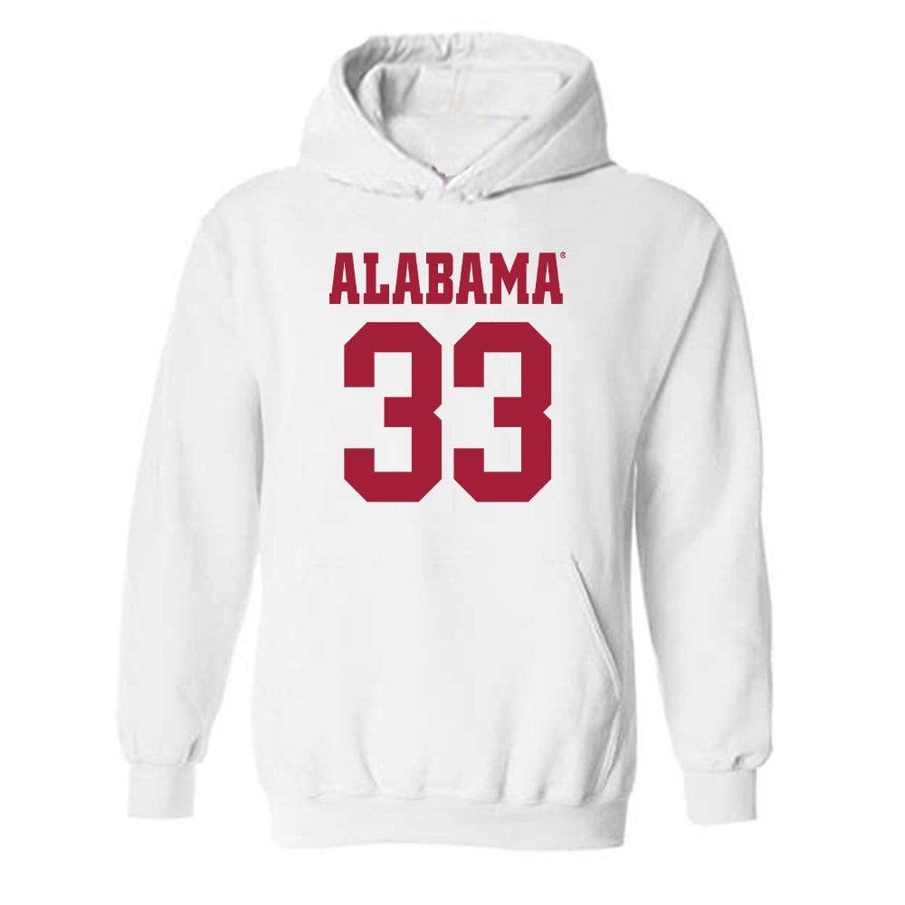 Alabama - NCAA Men's Basketball : Jonas Wilkin - Hooded Sweatshirt-0