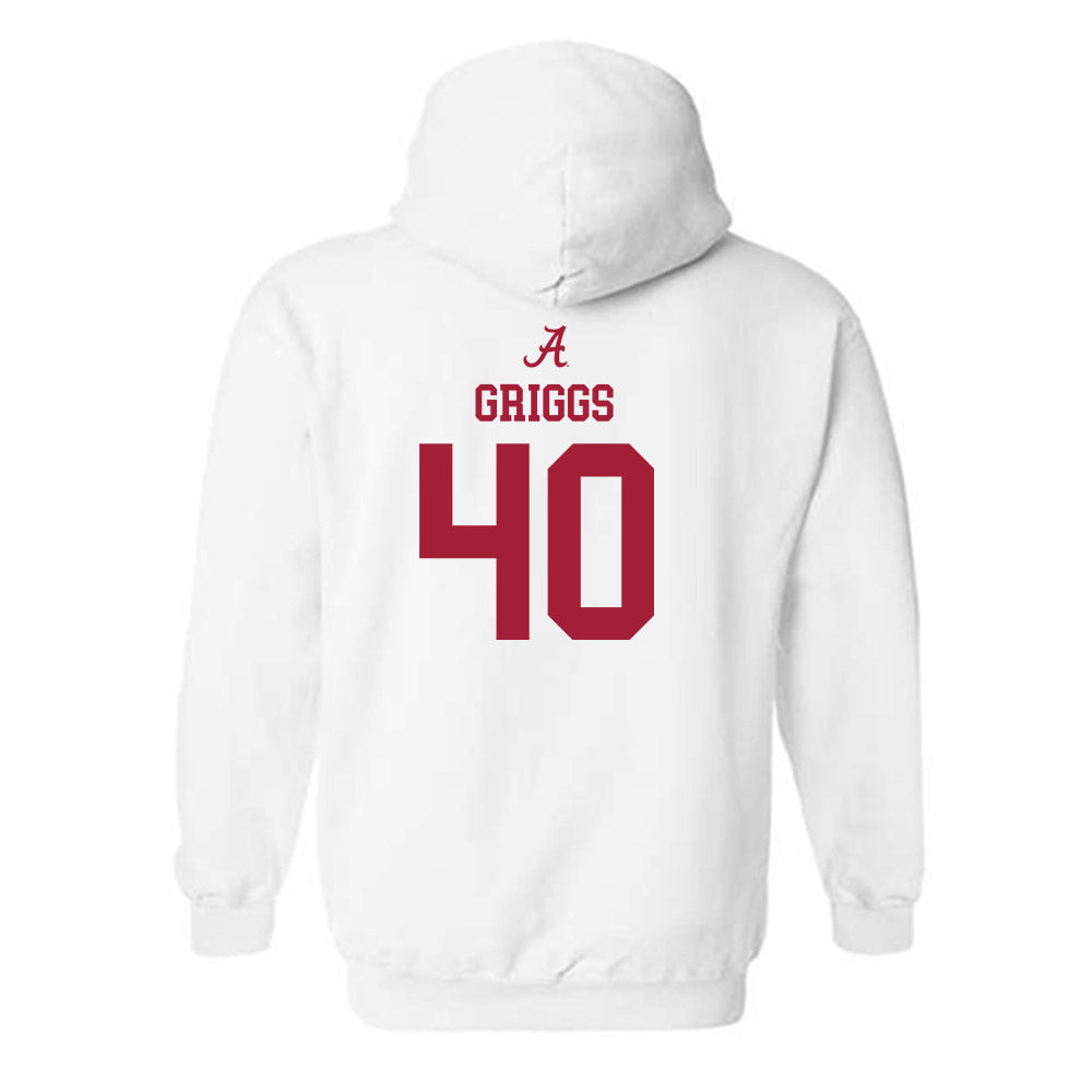 Alabama - NCAA Baseball : Sean Griggs - Classic Shersey Hooded Sweatshirt-2