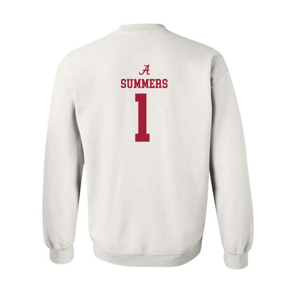 Alabama - NCAA Men's Basketball : Holly Summers - Classic Shersey Crewneck Sweatshirt-2