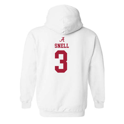 Alabama - NCAA Baseball : Kade Snell - Classic Shersey Hooded Sweatshirt-3