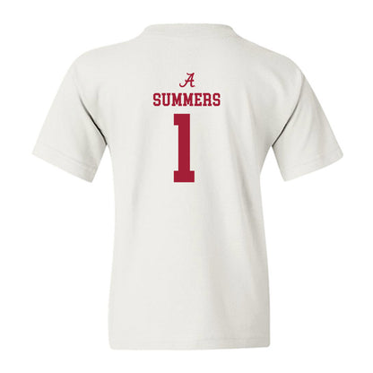 Alabama - NCAA Men's Basketball : Holly Summers - Classic Shersey Youth T-Shirt-3