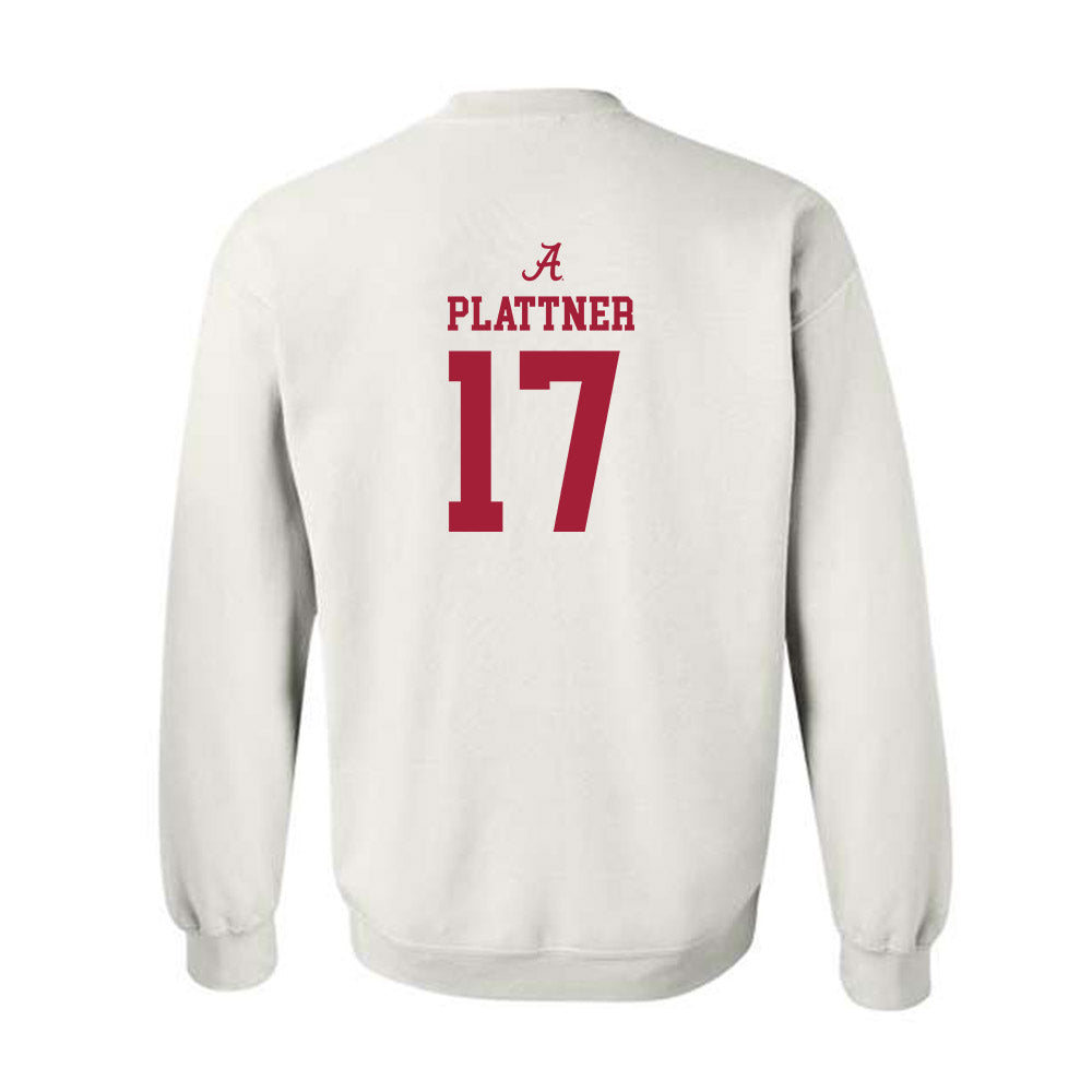 Alabama - NCAA Baseball : Will Plattner - Classic Shersey Crewneck Sweatshirt-2