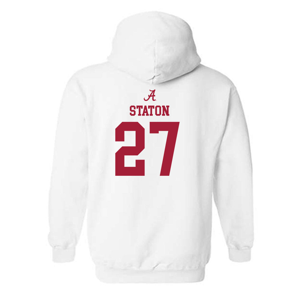 Alabama - NCAA Baseball : Garrett Staton - Classic Shersey Hooded Sweatshirt-3