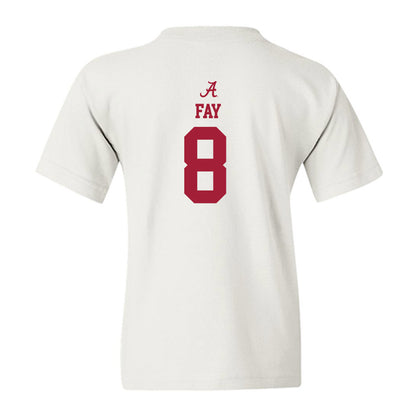 Alabama - NCAA Baseball : Tyler Fay - Classic Shersey Youth T-Shirt-2