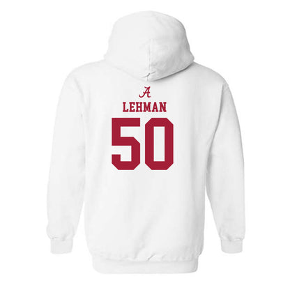 Alabama - NCAA Baseball : Connor Lehman - Classic Shersey Hooded Sweatshirt-2
