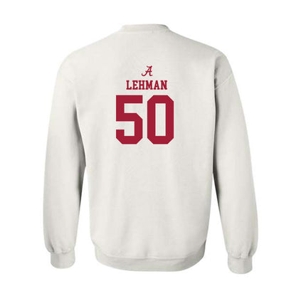 Alabama - NCAA Baseball : Connor Lehman - Classic Shersey Crewneck Sweatshirt-2