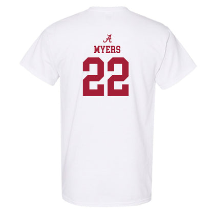 Alabama - NCAA Baseball : Braylon Myers - Classic Shersey T-Shirt-3