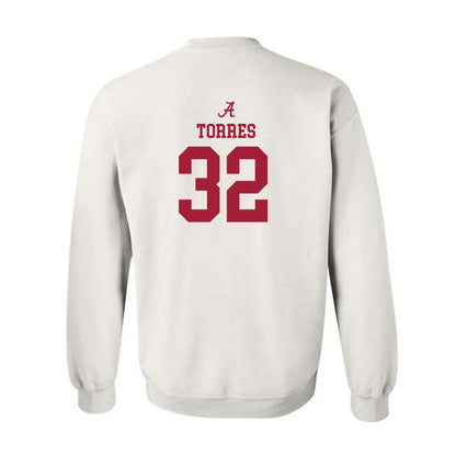 Alabama - NCAA Baseball : Jason Torres - Classic Shersey Crewneck Sweatshirt-3