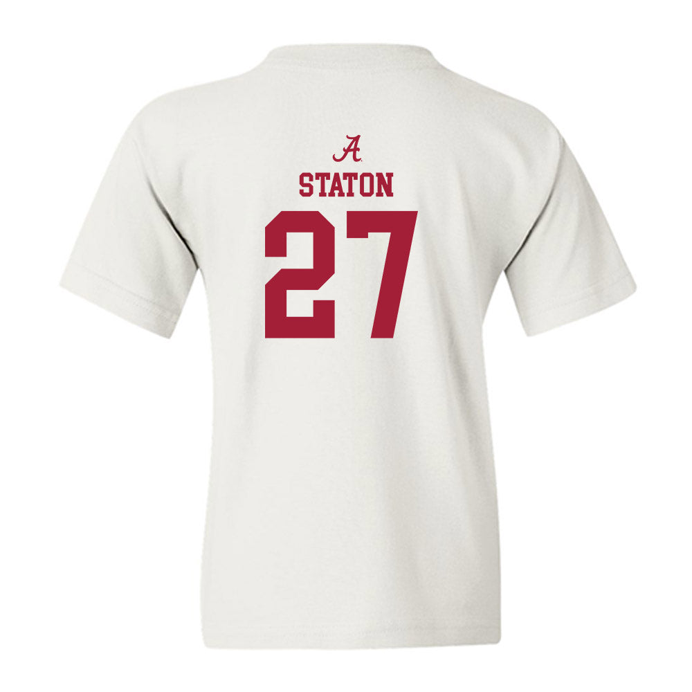 Alabama - NCAA Baseball : Garrett Staton - Classic Shersey Youth T-Shirt-2
