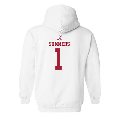 Alabama - NCAA Men's Basketball : Holly Summers - Classic Shersey Hooded Sweatshirt-3