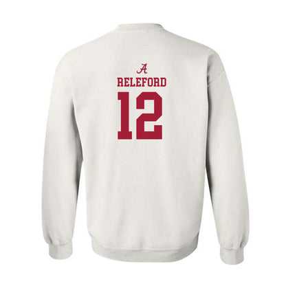 Alabama - NCAA Men's Basketball : Trevor Releford - Classic Shersey Crewneck Sweatshirt-3