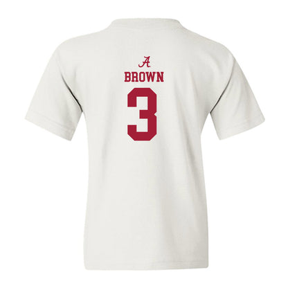 Alabama - NCAA Women's Soccer : Avery Brown - Classic Shersey Youth T-Shirt-3