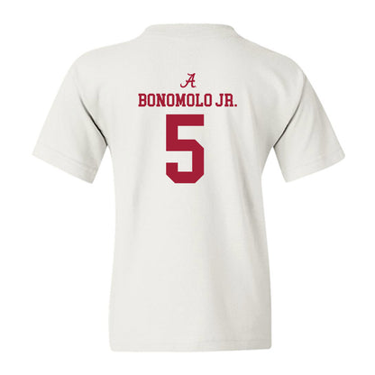 Alabama - NCAA Baseball : Richie Bonomolo Jr. - Classic Shersey Youth T-Shirt-2
