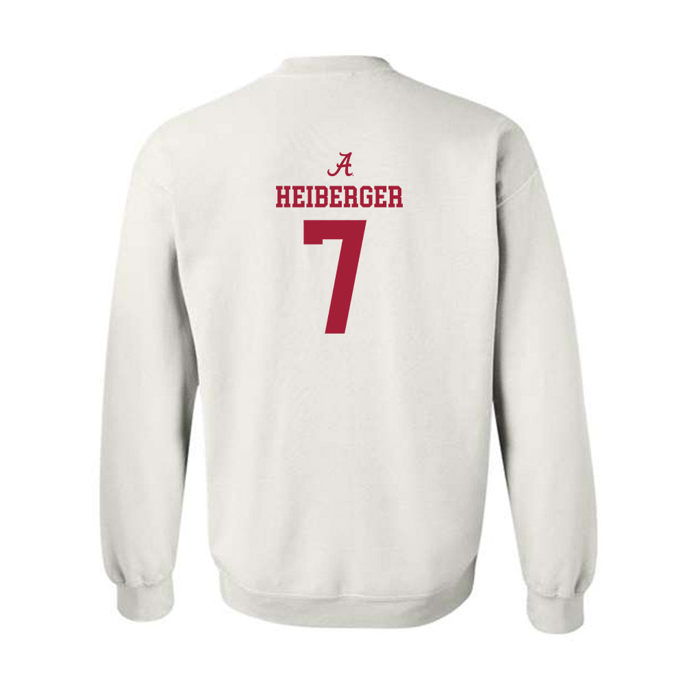 Alabama - NCAA Baseball : Matthew Heiberger - Classic Shersey Crewneck Sweatshirt-2