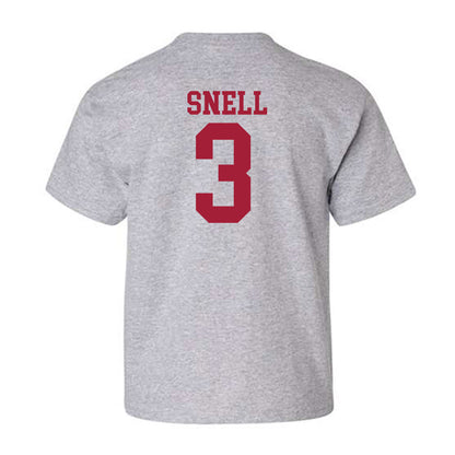 Alabama - NCAA Baseball : Kade Snell - Classic Shersey Youth T-Shirt-3