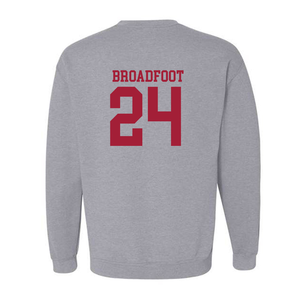 Alabama - Softball Alumni : Emma Broadfoot - Classic Shersey Crewneck Sweatshirt-1