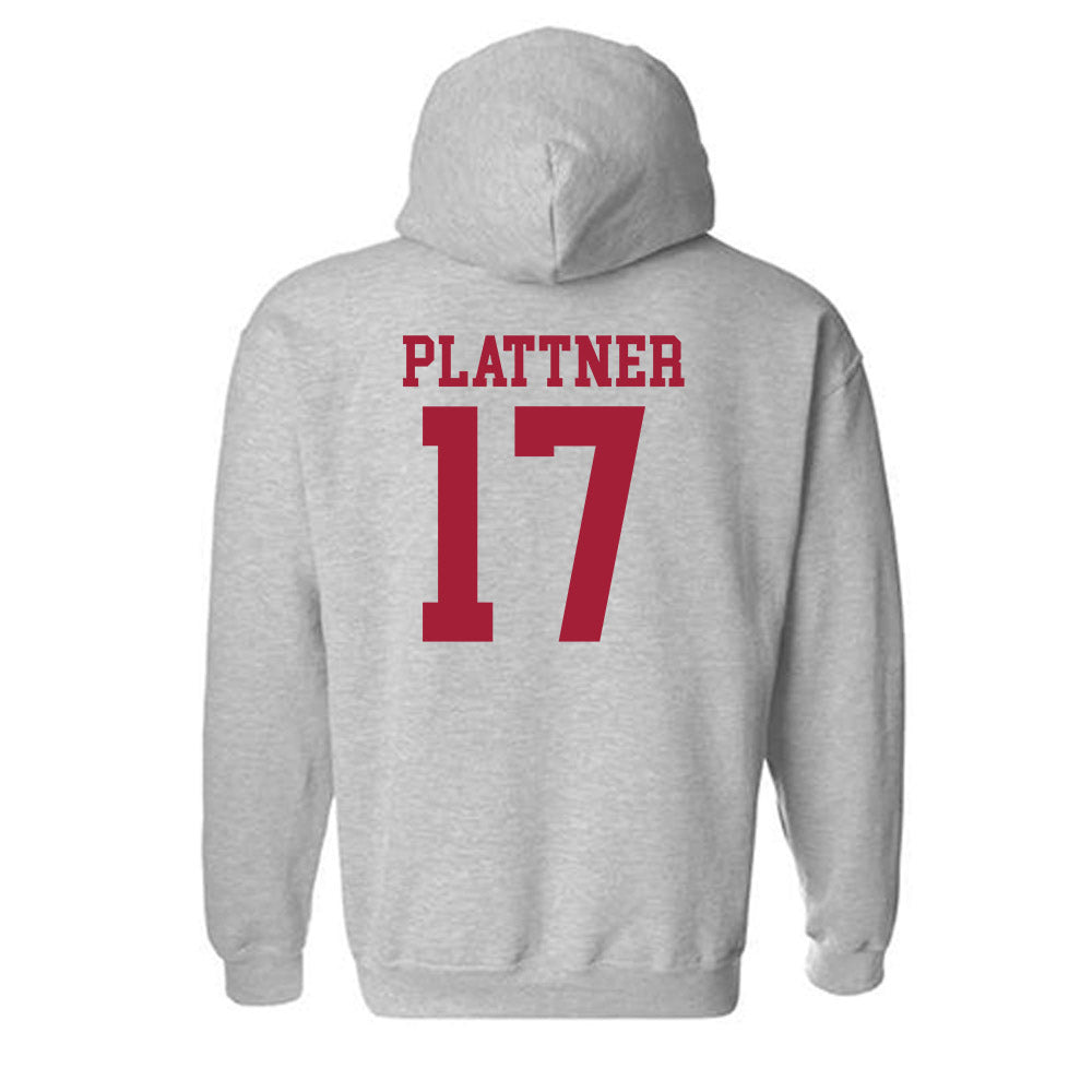 Alabama - NCAA Baseball : Will Plattner - Classic Shersey Hooded Sweatshirt-2