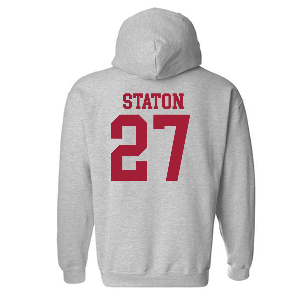 Alabama - NCAA Baseball : Garrett Staton - Classic Shersey Hooded Sweatshirt-2