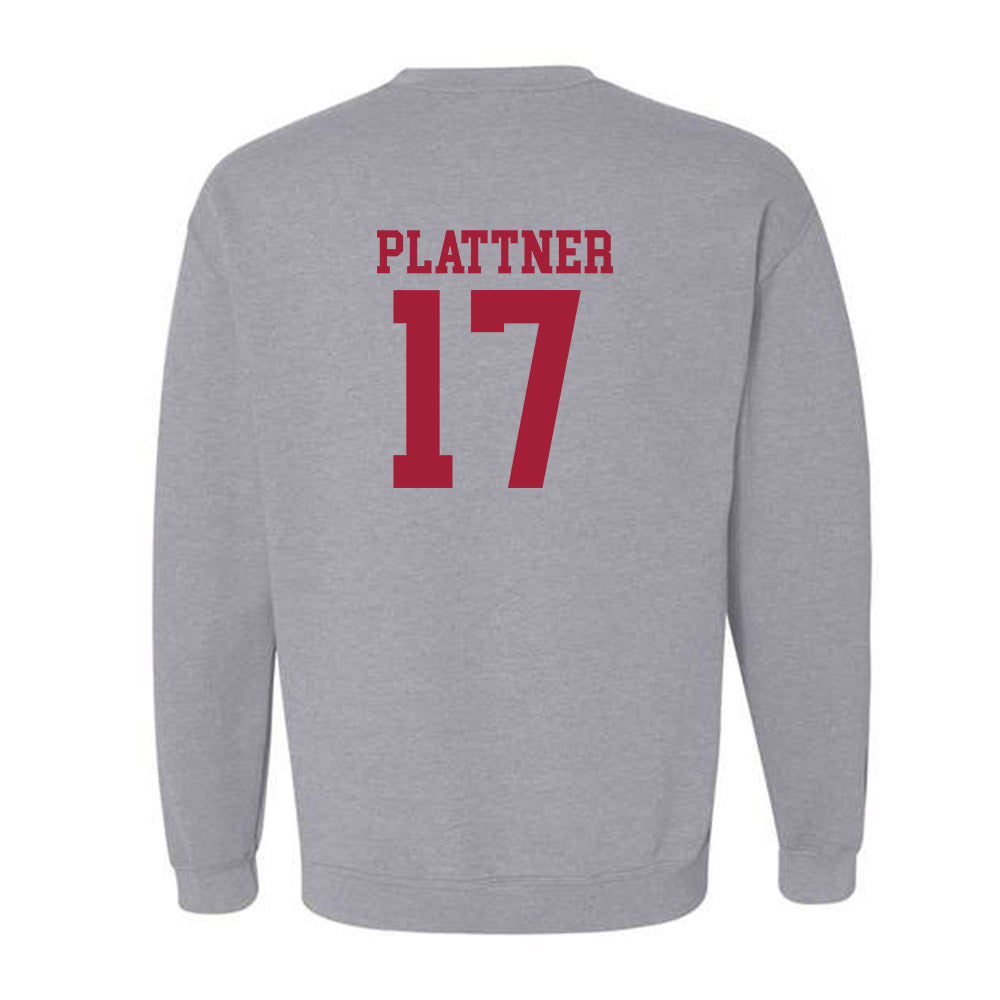 Alabama - NCAA Baseball : Will Plattner - Classic Shersey Crewneck Sweatshirt-2