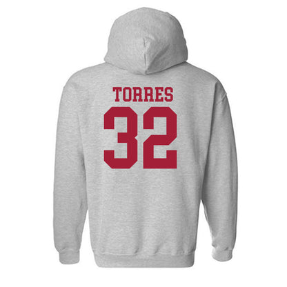 Alabama - NCAA Baseball : Jason Torres - Classic Shersey Hooded Sweatshirt-2