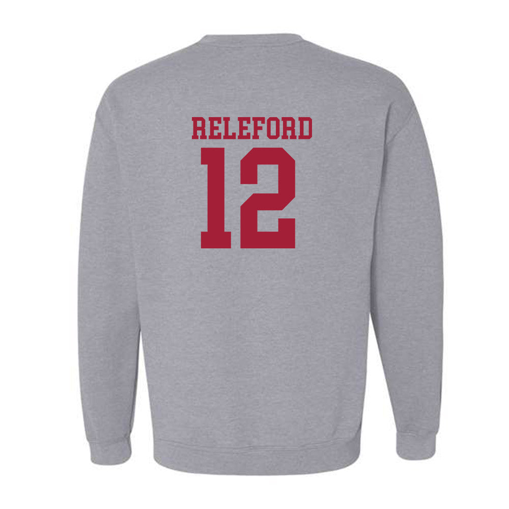 Alabama - NCAA Men's Basketball : Trevor Releford - Classic Shersey Crewneck Sweatshirt-3