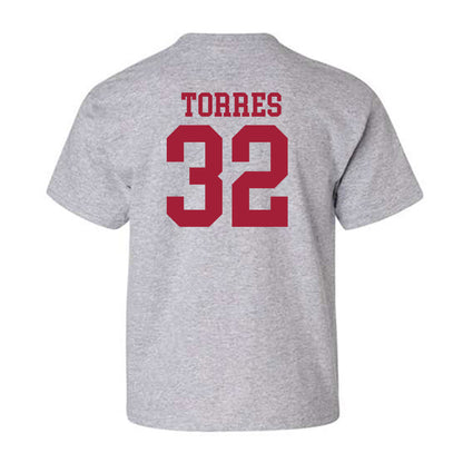 Alabama - NCAA Baseball : Jason Torres - Classic Shersey Youth T-Shirt-3