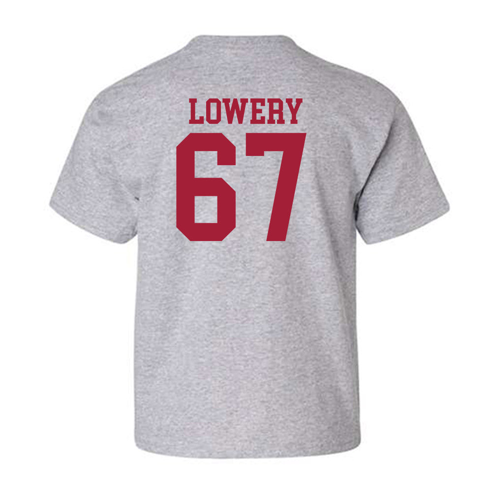 Alabama - NCAA Baseball : Egan Lowery - Classic Shersey Youth T-Shirt-2