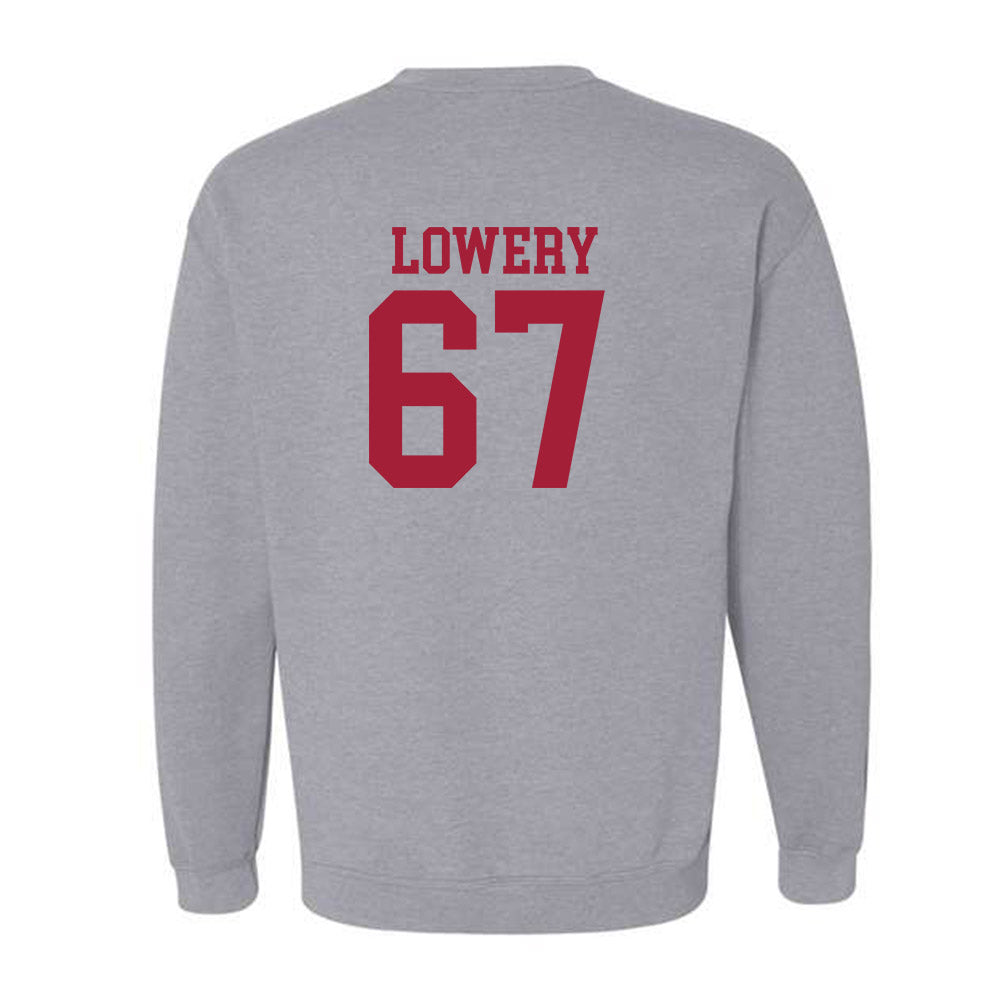 Alabama - NCAA Baseball : Egan Lowery - Classic Shersey Crewneck Sweatshirt-2