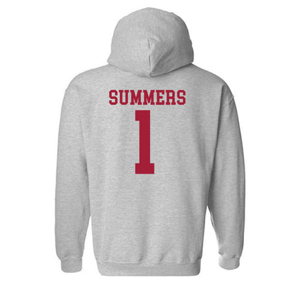Alabama - NCAA Men's Basketball : Holly Summers - Classic Shersey Hooded Sweatshirt-3