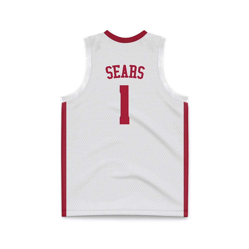 Alabama - NCAA Men's Basketball : Mark Sears - White Basketball Jersey