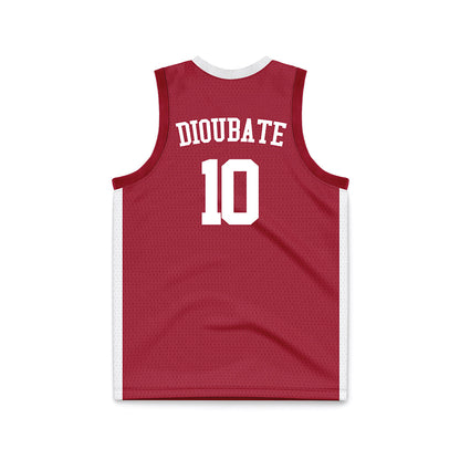 Alabama - NCAA Men's Basketball : Mouhamed Dioubate - Crimson Basketball Jersey