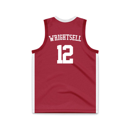 Alabama - NCAA Men's Basketball : Latrell Wrightsell - Crimson Basketball Jersey