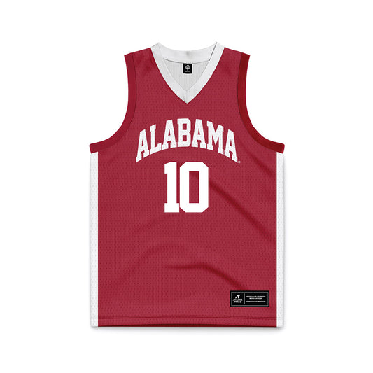 Alabama - NCAA Men's Basketball : Mouhamed Dioubate - Crimson Basketball Jersey