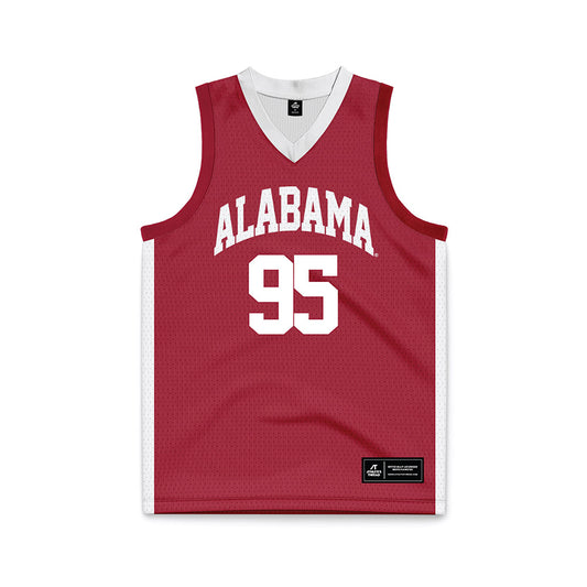 Alabama - NCAA Men's Basketball : Houston Mallette - Crimson Basketball Jersey