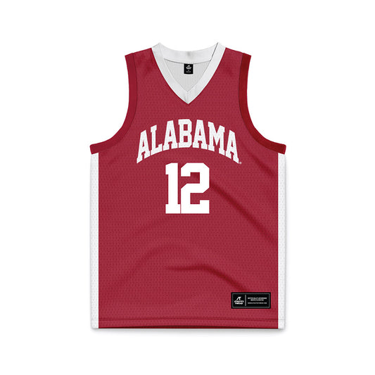 Alabama - NCAA Men's Basketball : Latrell Wrightsell - Crimson Basketball Jersey