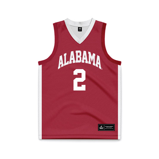 Alabama - NCAA Men's Basketball : Grant Nelson - Crimson Basketball Jersey