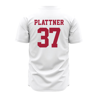 Alabama - NCAA Baseball : Will Plattner - White Jersey