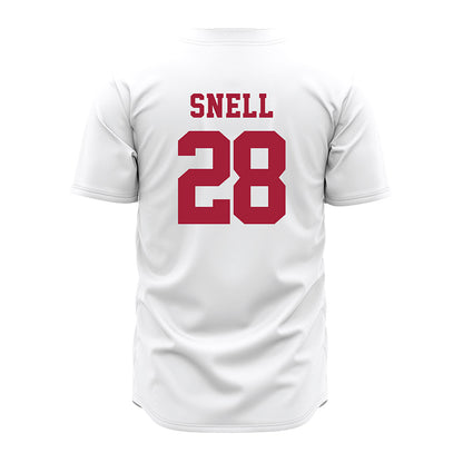 Alabama - NCAA Baseball : Kade Snell - White Jersey