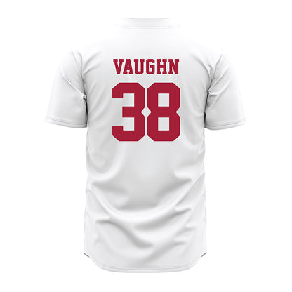 Alabama - NCAA Baseball : Luke Vaughn - White Jersey