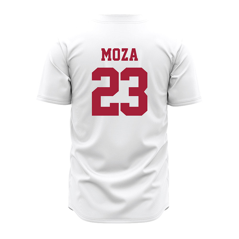 Alabama - NCAA Baseball : Aidan Moza - White Jersey