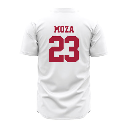 Alabama - NCAA Baseball : Aidan Moza - White Jersey