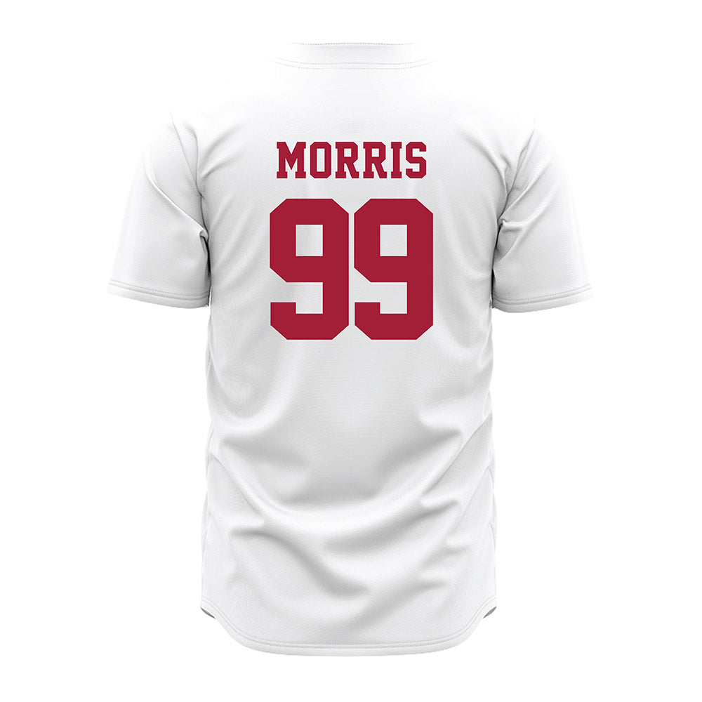 Alabama - NCAA Baseball : Austin Morris - White Jersey