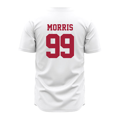 Alabama - NCAA Baseball : Austin Morris - White Jersey