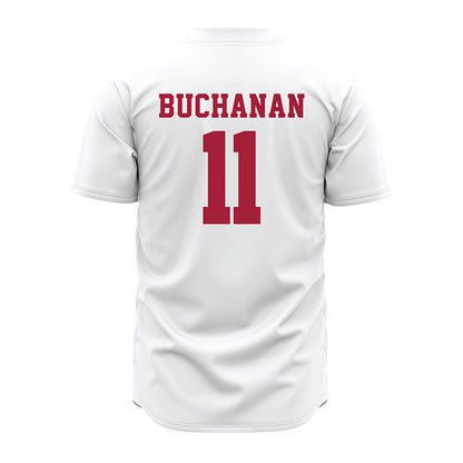 Alabama - NCAA Baseball : Coulson Buchanan - White Jersey