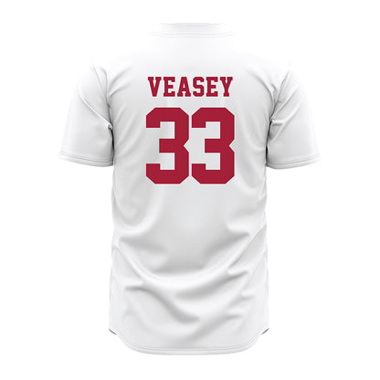 Alabama - NCAA Baseball : Ariston Veasey - White Jersey