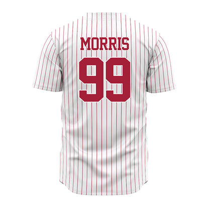 Alabama - NCAA Baseball : Austin Morris - Pinstripe Jersey