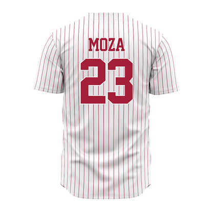 Alabama - NCAA Baseball : Aidan Moza - Pinstripe Jersey