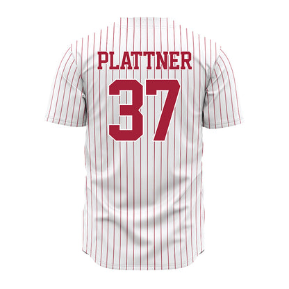 Alabama - NCAA Baseball : Will Plattner - Pinstripe Jersey