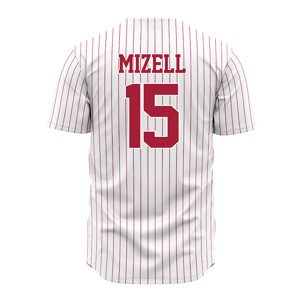 Alabama - NCAA Baseball : Coleman Mizell - Pinstripe Jersey